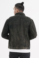 Men's Denim Jacket (Black)